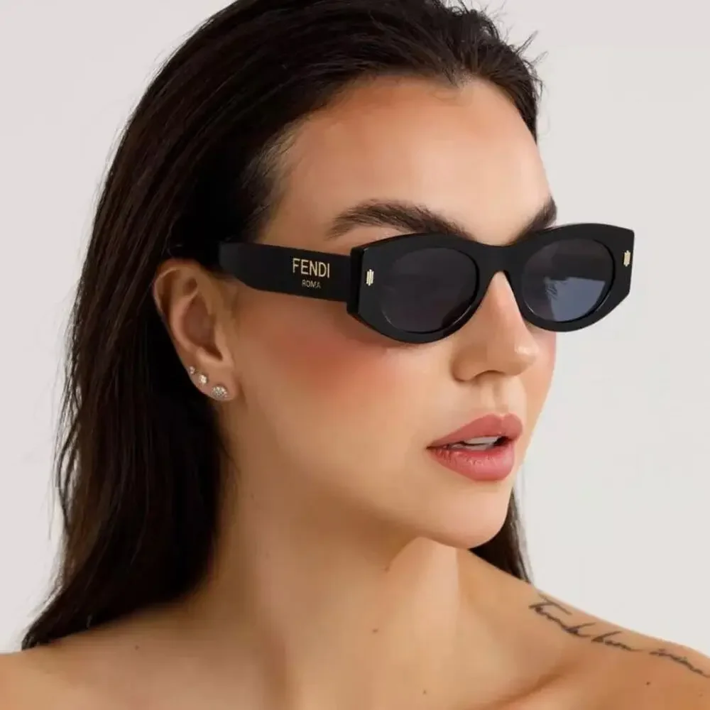 New! FENDI Sunglasses FE40125I 01V, Authentic - Picture 2 of 12